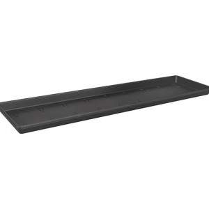 GRÜNE BASICS TROUGH SAUCER 50 cm LIVING BLACK