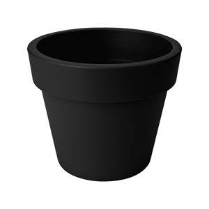 Planter vivant noir