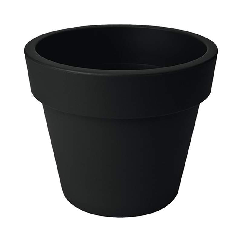 GREEN BASICS TOP PLANTER 40CM LIV BLACK GREEN BASICS TOP PLANTER 40CM LIV BLACK