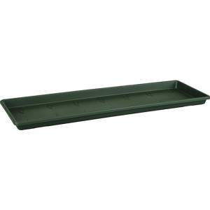 GRÜNE BASICS TROUGH SAUCER 40CM LEAF GRN