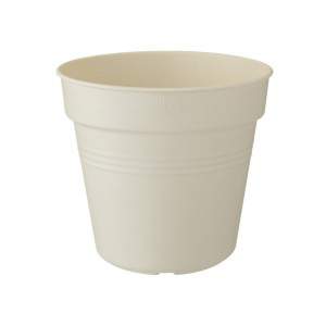 GREEN BASICS GROWPOT 11CM COTTON WHITE