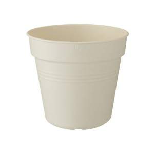 GREEN BASICS GROWPOT 17CM COTTON WHITE