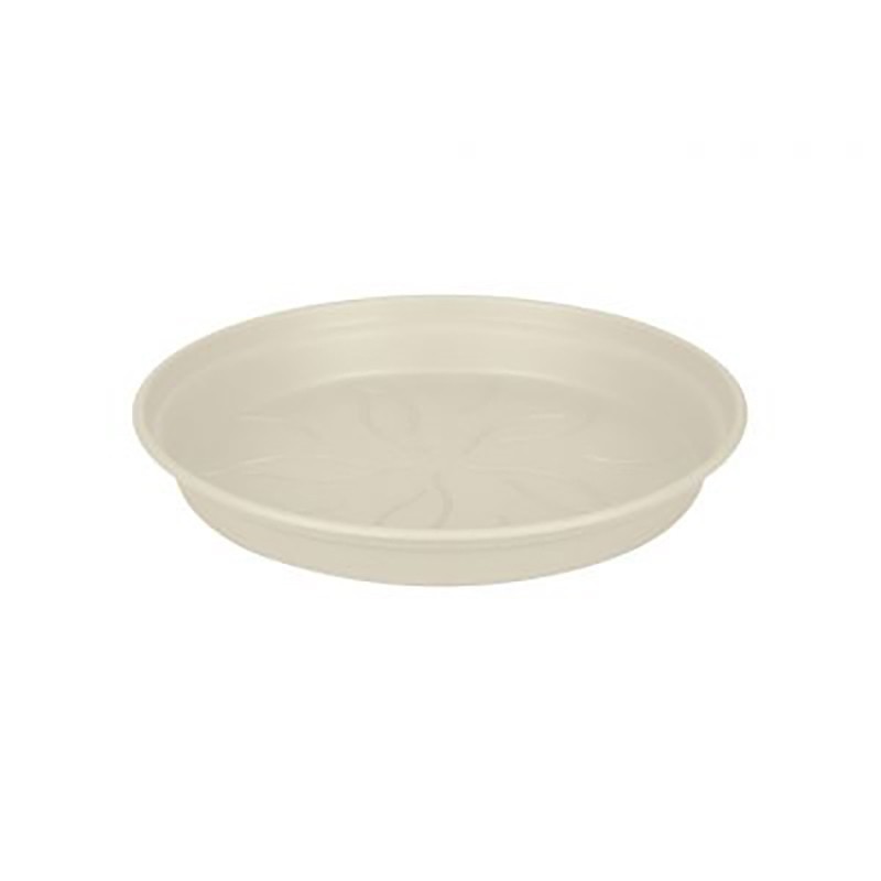 GREEN BASICS SAUCER 14 cm COTTON WHITE