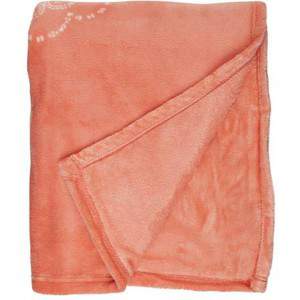 BLOEM THROW 130X160CM PEACH