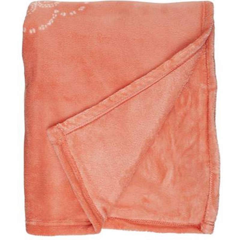 BLOEM THROW 130X160CM PEACH