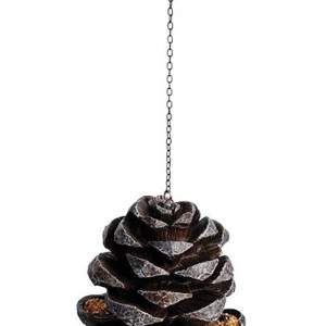 Esschert Design Bird Feeder House Brown