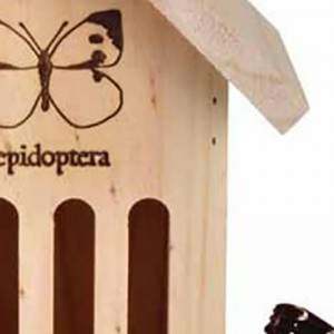 Esschert Design Butterfly House Silhouette