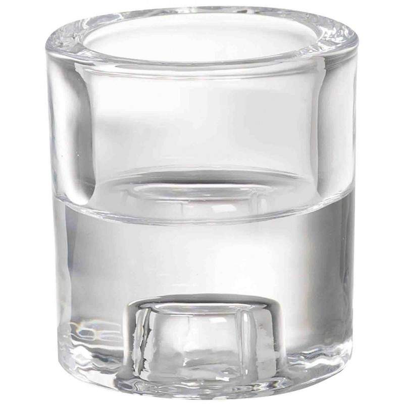 GLASS HOLDER 2IN1 ROUND TRA