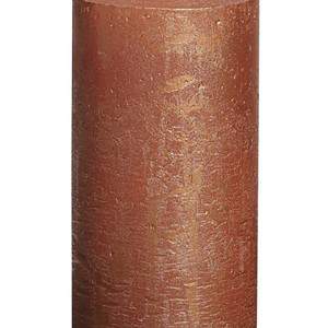 Bolsius pillar candle rustic metal copper