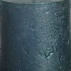 Bolsius rustic metallic pillar candle