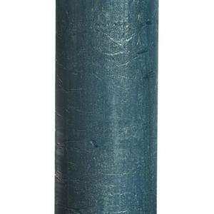 Bougie rustique de pilier de métal de Bolsius