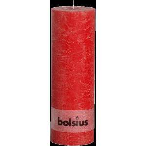 PILLAR candela cilindrica 300 100 RUSTIC RED