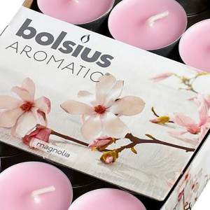 La fragancia Bolsius ilumina magnolia
