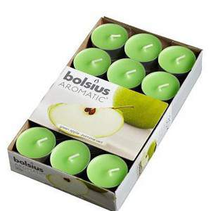 Bolsius Duft Teelichter grüner Apfel