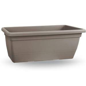 Rectangular planter Anthea 60 cm color Havana