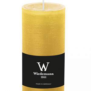 Rustic Candle Yellow 42 h