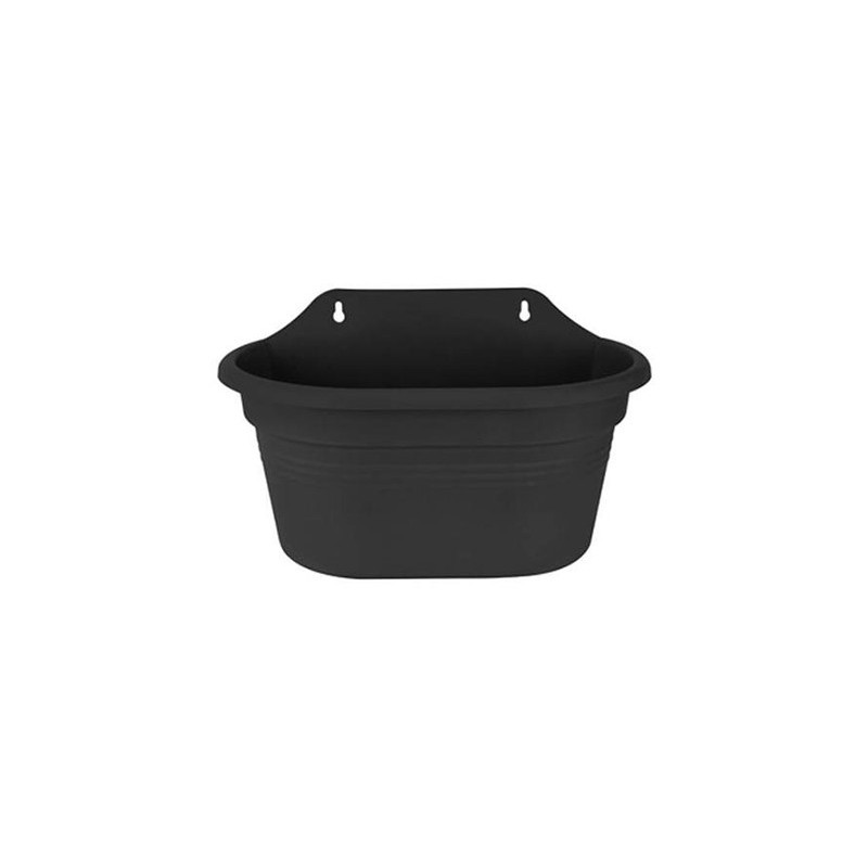 GREEN BASICS WALL BASKET 30 cm LIVING BLACK