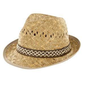 CHAPEAU BEIGE BORSALINO maat 57