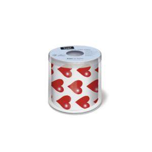 HEARTS TOILET PAPER ROLL