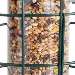 selective bird feed silo