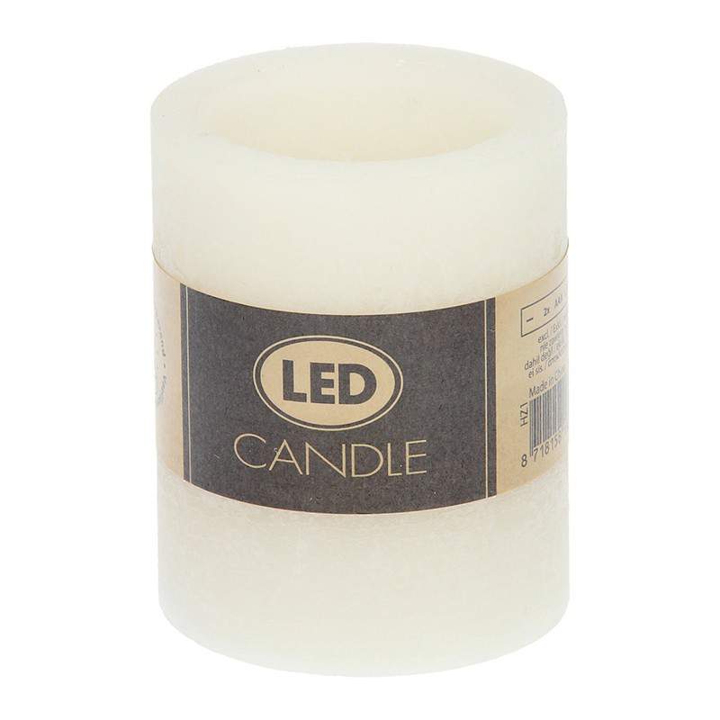 CANDELA LED 7X9 CM 4 assortita