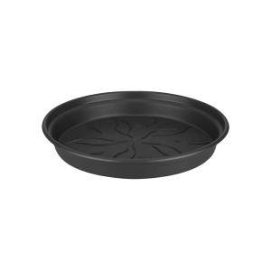 Saucer green basics saucer 14 cm living black elho