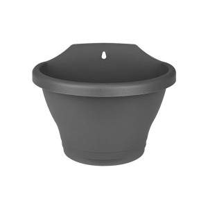 CORSICA WALL BASKET 25 cm ANTHRACITE