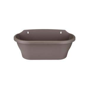 corsica vase wall basket 39cm taupe