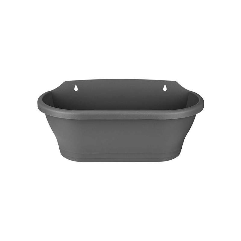CORSICA WALL BASKET 39CM ANTHRACITE CORSICA WALL BASKET 39CM ANTHRACITE