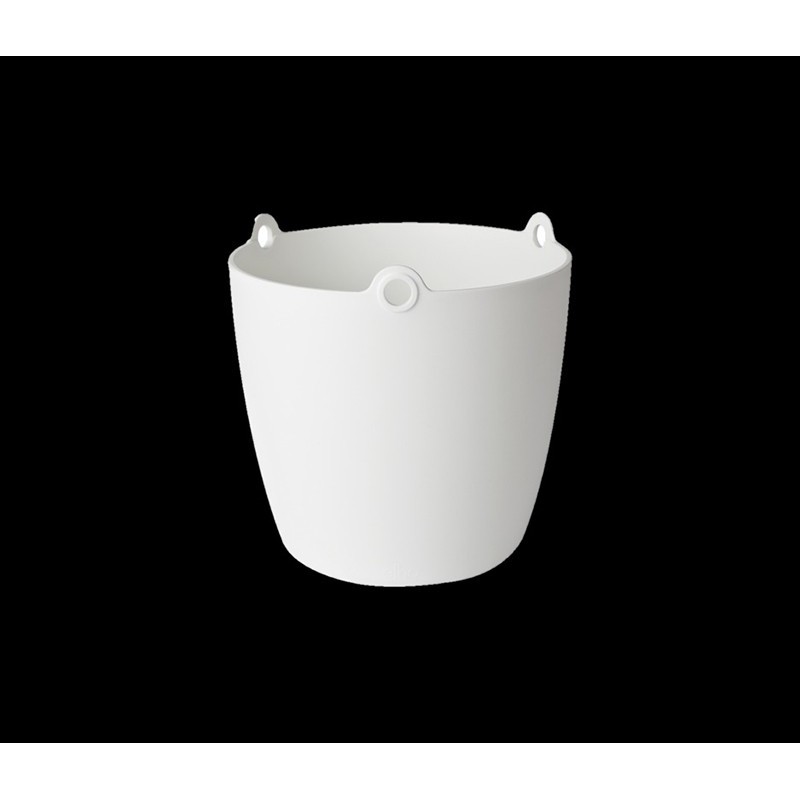 BRUSSELS HANGING BASKETBALL 18CM WHITE BRUSSELS HANGING BASKETBALL 18CM WHITE