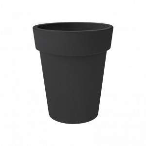 GREEN BASICS TOP PLANTER HOOG 35CM LIV ZWART