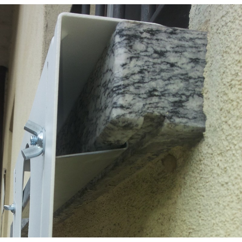 Portavasi per finestre 40cm Antracite, massima adattabilità ai davanzali Portavasi per finestre 40cm Antracite, massima adattabilità ai davanzali
