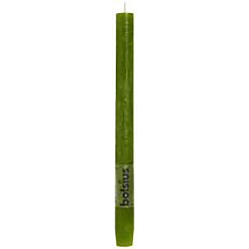 Vela verde rústica Vela verde rústica
