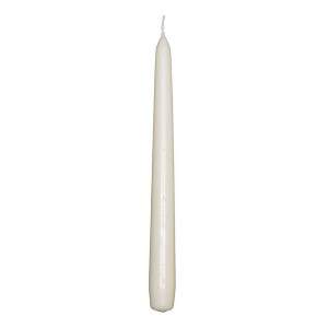 Candle 12 pieces white