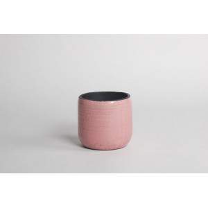 D&amp;M vaso africa rosa in ceramica 14 cm