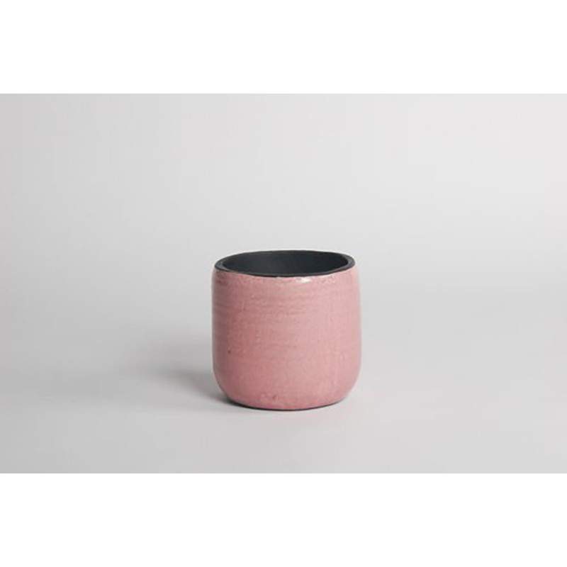 D&M różowy ceramiczny wazon afrykański 14 cm