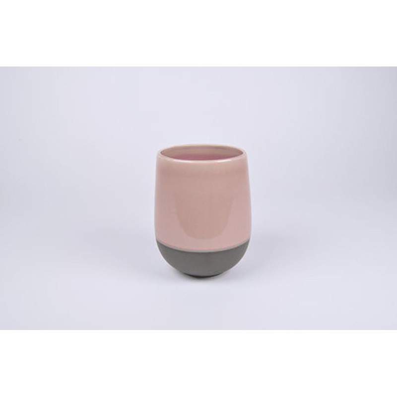 D&M jarrón split rosa 15cm D&M jarrón split rosa 15cm