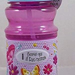 Water bottle name flowers