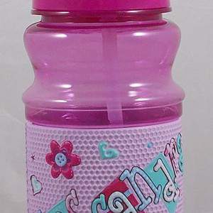 Plastic sports bottle