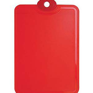 excelsa rainbow chopping board polypropylene red