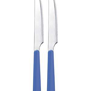 Excelsa Set Knives in Stainless Steel Light Blue