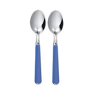 Excelsa set teaspoons in light blue stainless steel