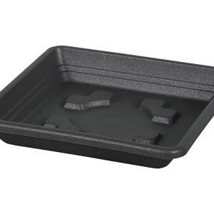 Sottovaso quadrato 16 cm ANTRACITE