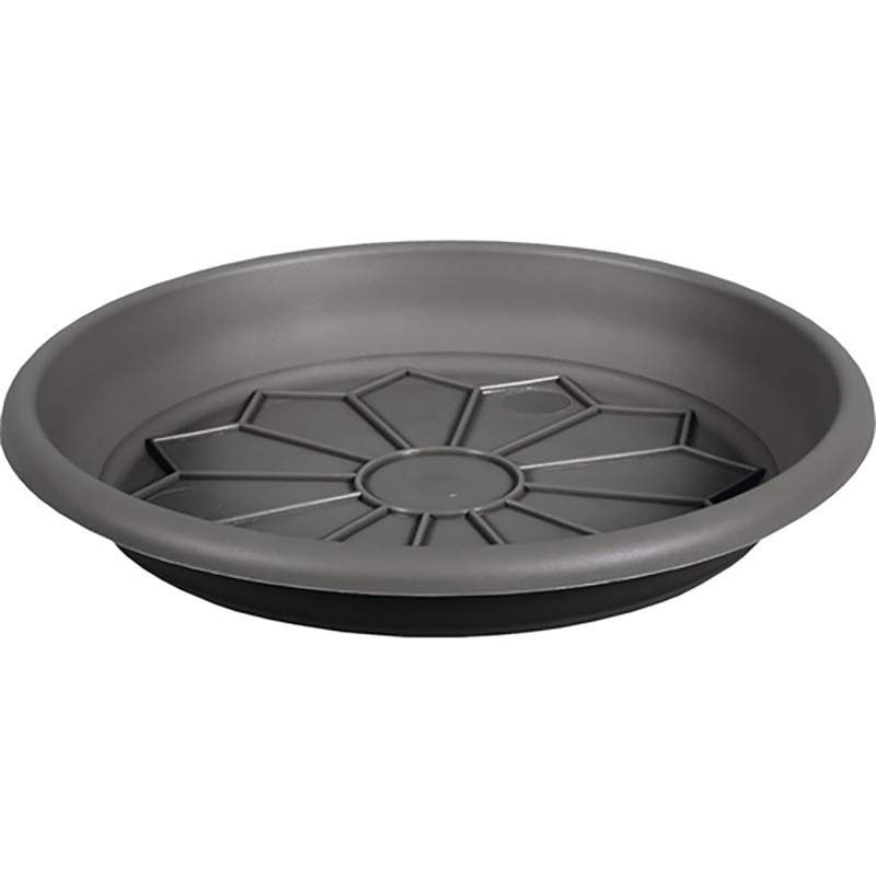 Sottovaso Naxos diametro 24 cm ANTRACITE Sottovaso Naxos diametro 24 cm ANTRACITE