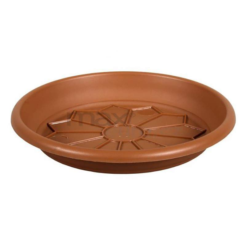 Round Saucer NAXOS Terracotta Plastic Diameter 40 CM