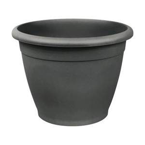 Vaso Naxos diametro 20 cm ANTRACITE