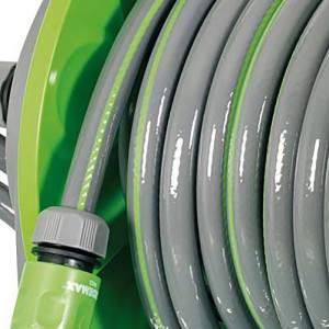Hose reel with hose