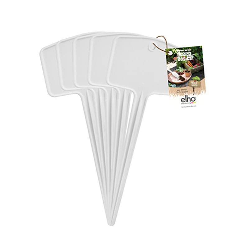 GREEN BASICS PLANTLABELS M WHITE S/5 GREEN BASICS PLANTLABELS M WHITE S/5