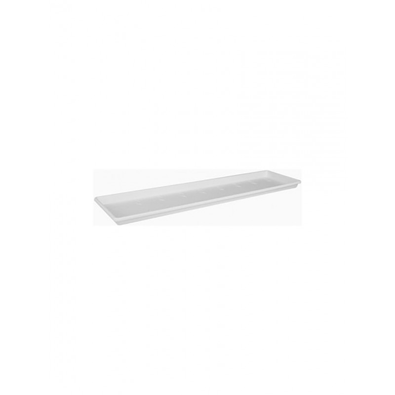 GRÜNE BASICS TROUGH SAUCER 50 cm WEISS