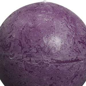Bolsius ball candle Rustik purple
